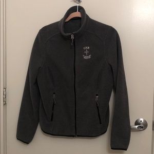 LL Bean fleece jacket S with medical school logo
